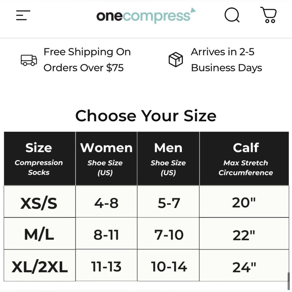 OneCompress Bamboo Compression Socks - image 7